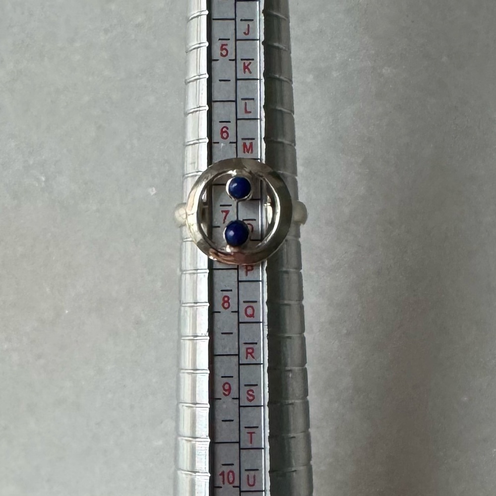NWOT Sundance Ocean Droplets Ring, Lapis Lazuli, Sterling Silver - Picture 5 of 5